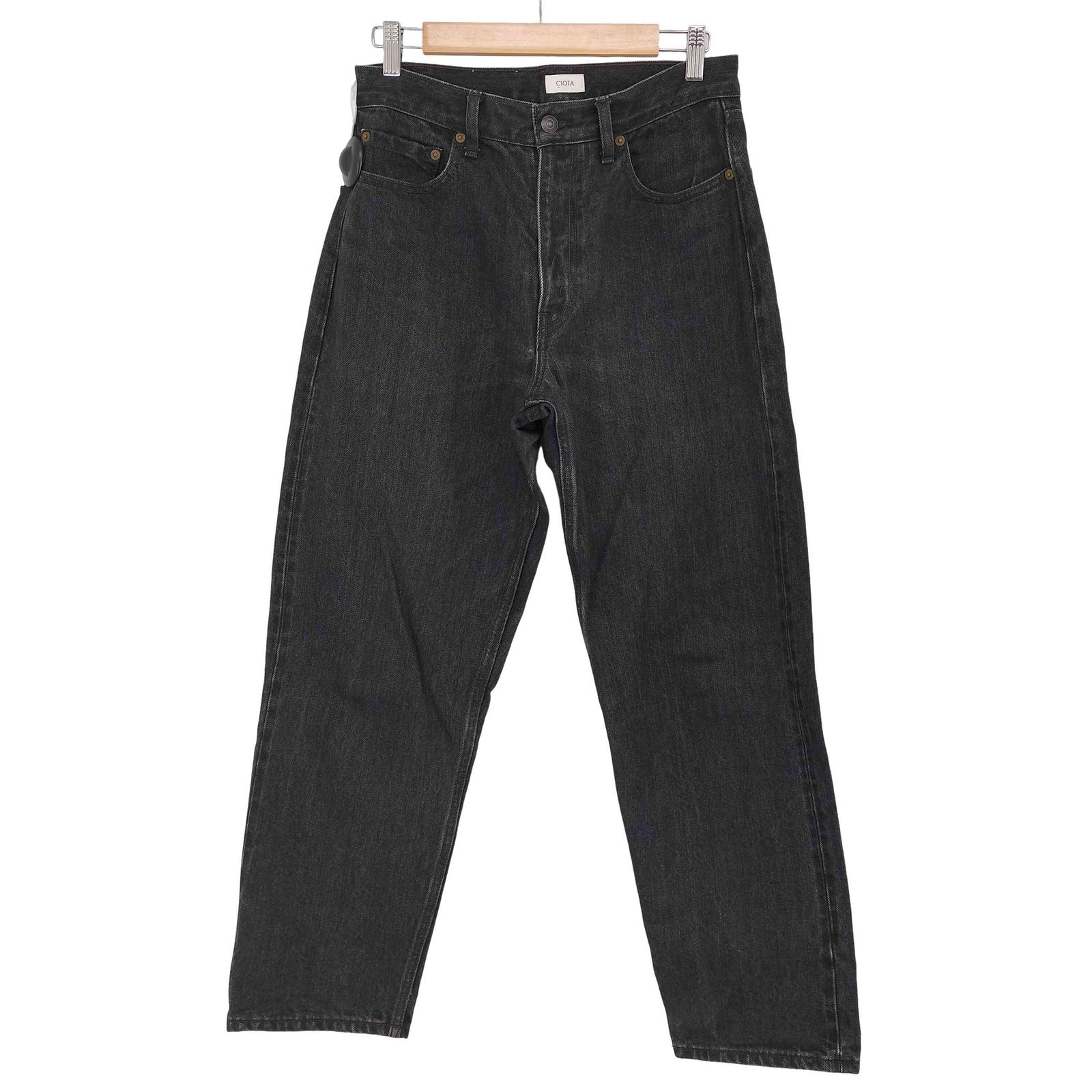シオタ CIOTA インディゴ スビンコットン 13.5oz ワイドテーパード 