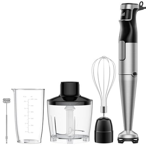 ハンドブレンダー ブレンダー 無段階変速 鍋保護 キズ防止設計 離乳食 20000RPM 氷対応 1台7役 ハンドミキサー 電動 泡立て器 ジューサー ミキサー フードプロセッサー 洗いやすい おしゃれ かわいい ギフト プレゼント お祝い 人気 キッ