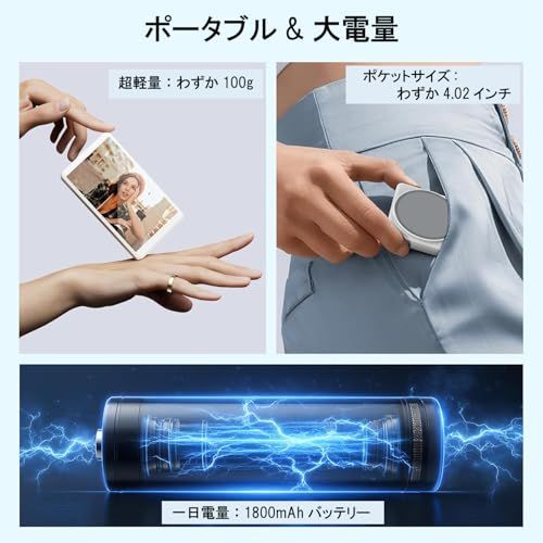  スマホ用 自撮りモニター 軽量 4 K 1080 P対応 ミラーリング接続 Wi Fiルート占用せず スピーカー付き iPhone 17対応 Android対応 背面カメラモニター 磁石取付け magsafe対応 Vlog ライブ配信 TikT その他 スマホカメラレンズ