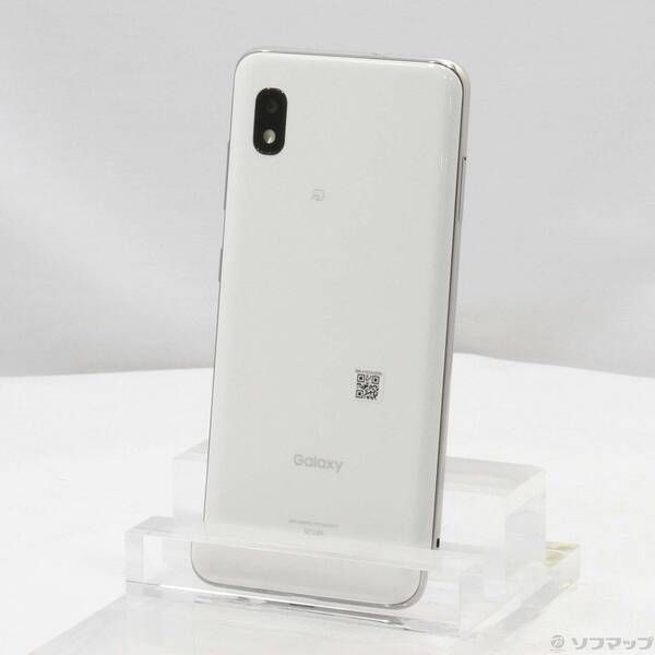 中古品〕 GALAXY A21 64GB ホワイト SCV49SWU UQ mobile SIMフリー