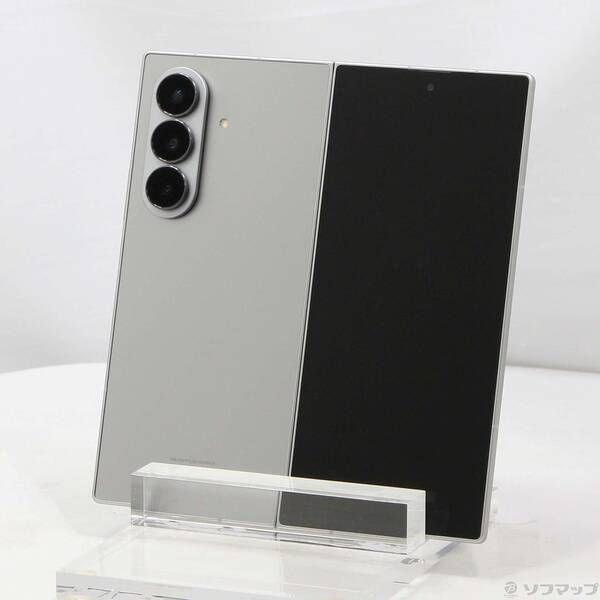 中古品〕 Galaxy Z Fold7 256GB シルバーシャドウ SM-F966QZSASJP SIM