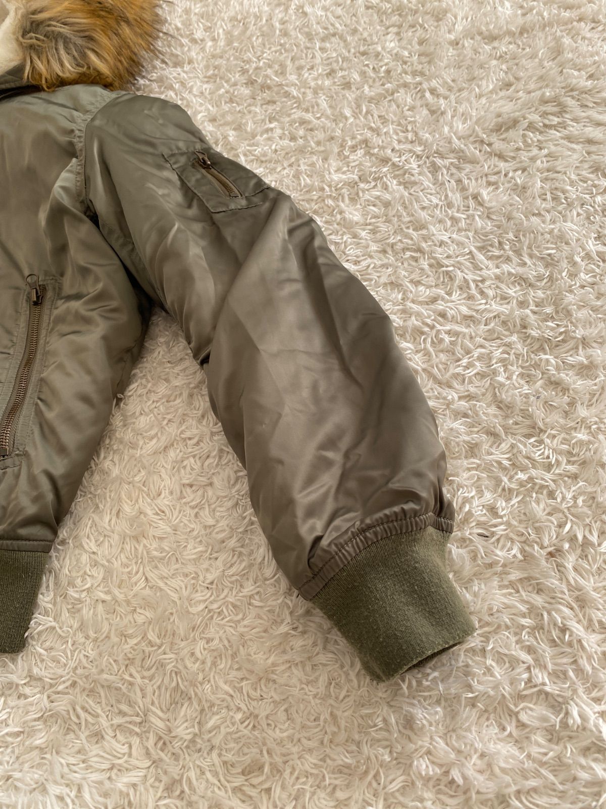 y2k archive N2B MA1 bomber 短丈 鬼ファー 平成ギャル - メルカリ