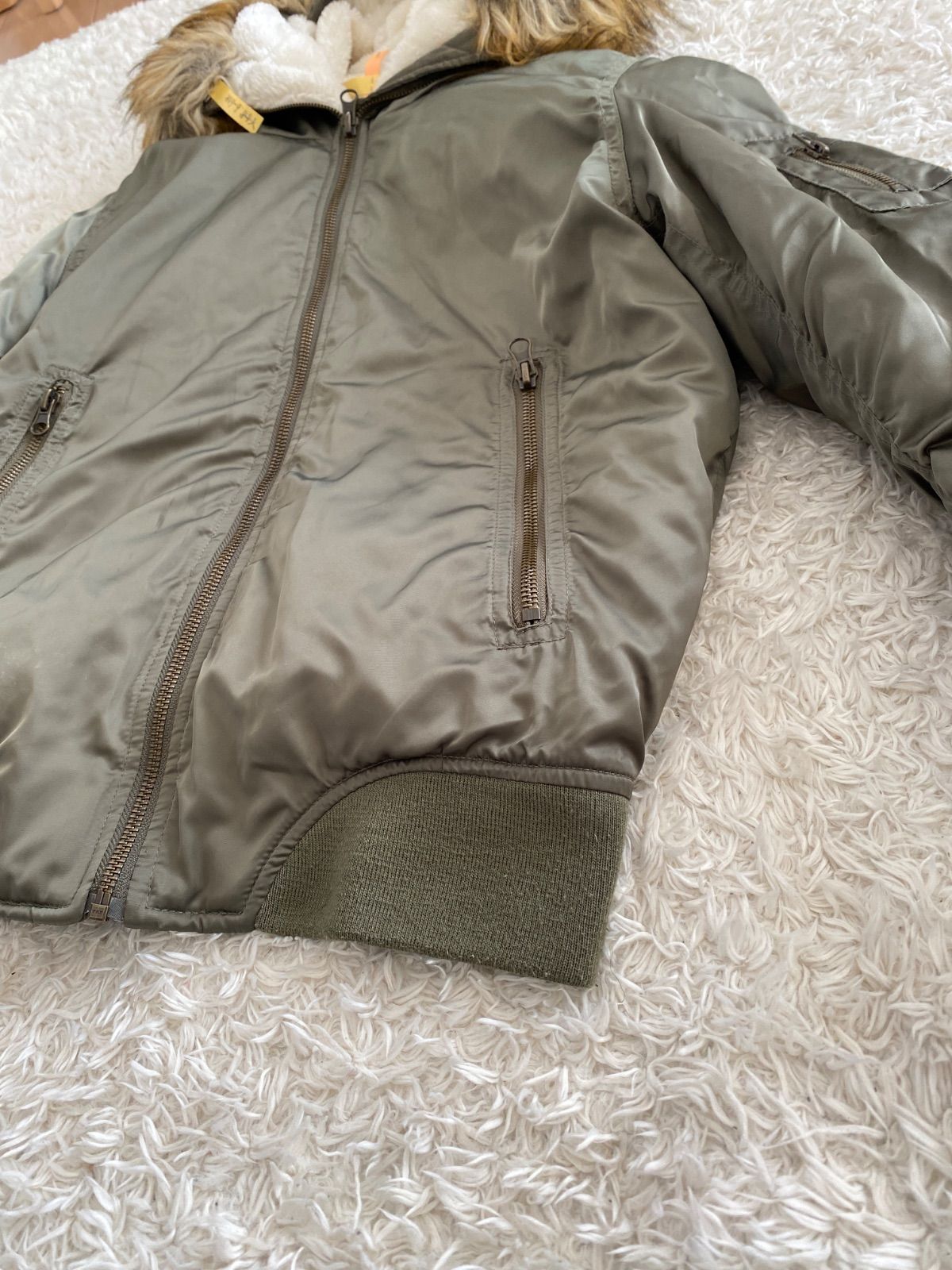 y2k archive N2B MA1 bomber 短丈 鬼ファー 平成ギャル - メルカリ