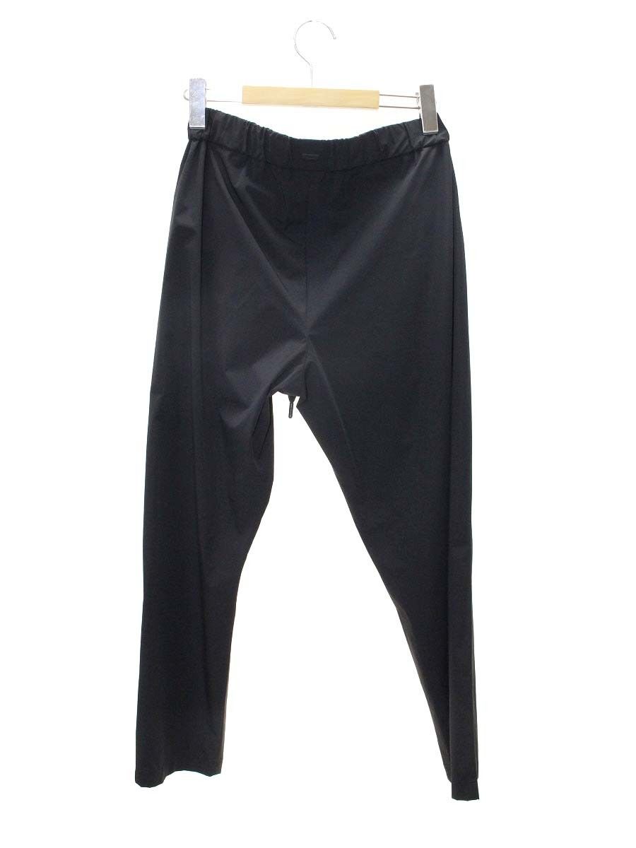 ヘルノ ラミナー イージーパンツ PT00004DL 12691 M ブラック テーパード ITGOFV5WTZ58
