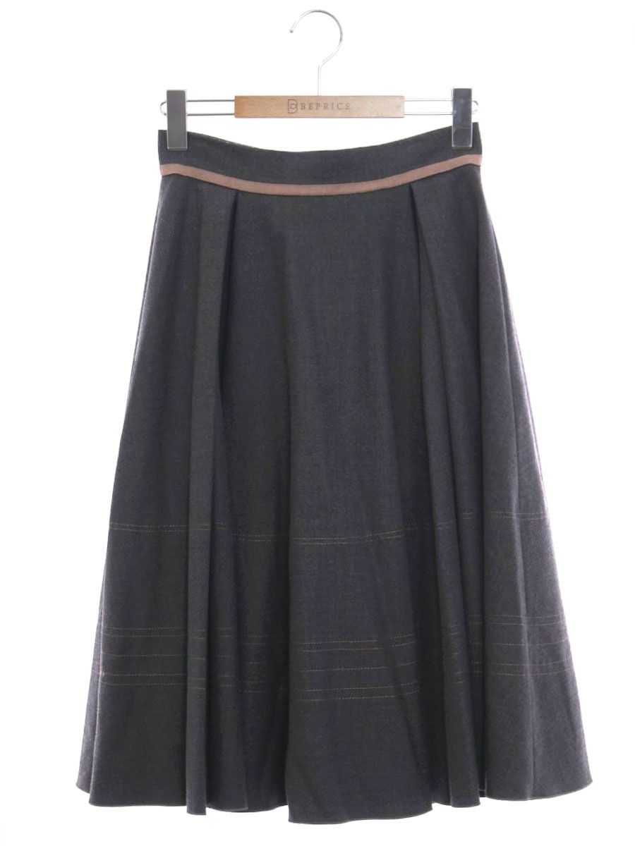 フォクシーブティック 39989 スカート 38 グレー フ ITZCL9QZ8CIW