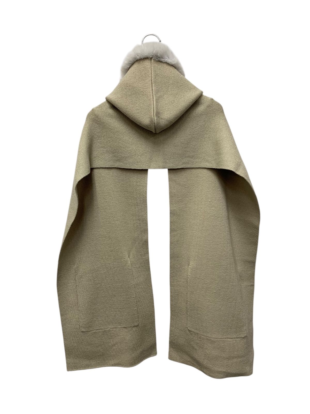 エムズグレイシー 396506 ストール ベージュ フェイクファー