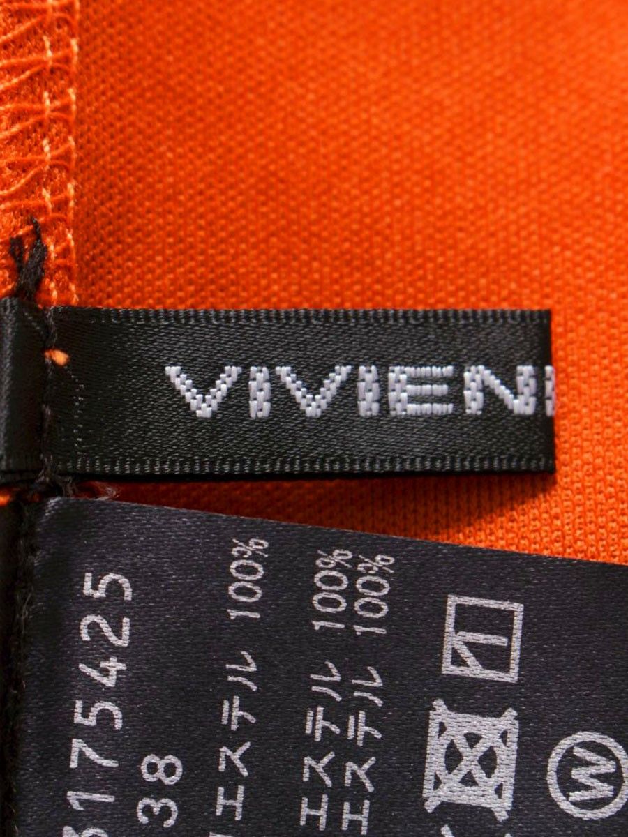 ヴィヴィアンタム 13175425 スカート 38 オレンジ チュール フレア