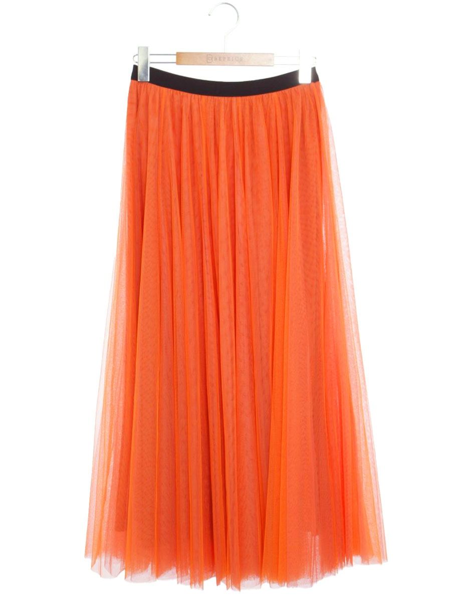 ヴィヴィアンタム 13175425 スカート 38 オレンジ チュール フ ITEFDDQI36MA