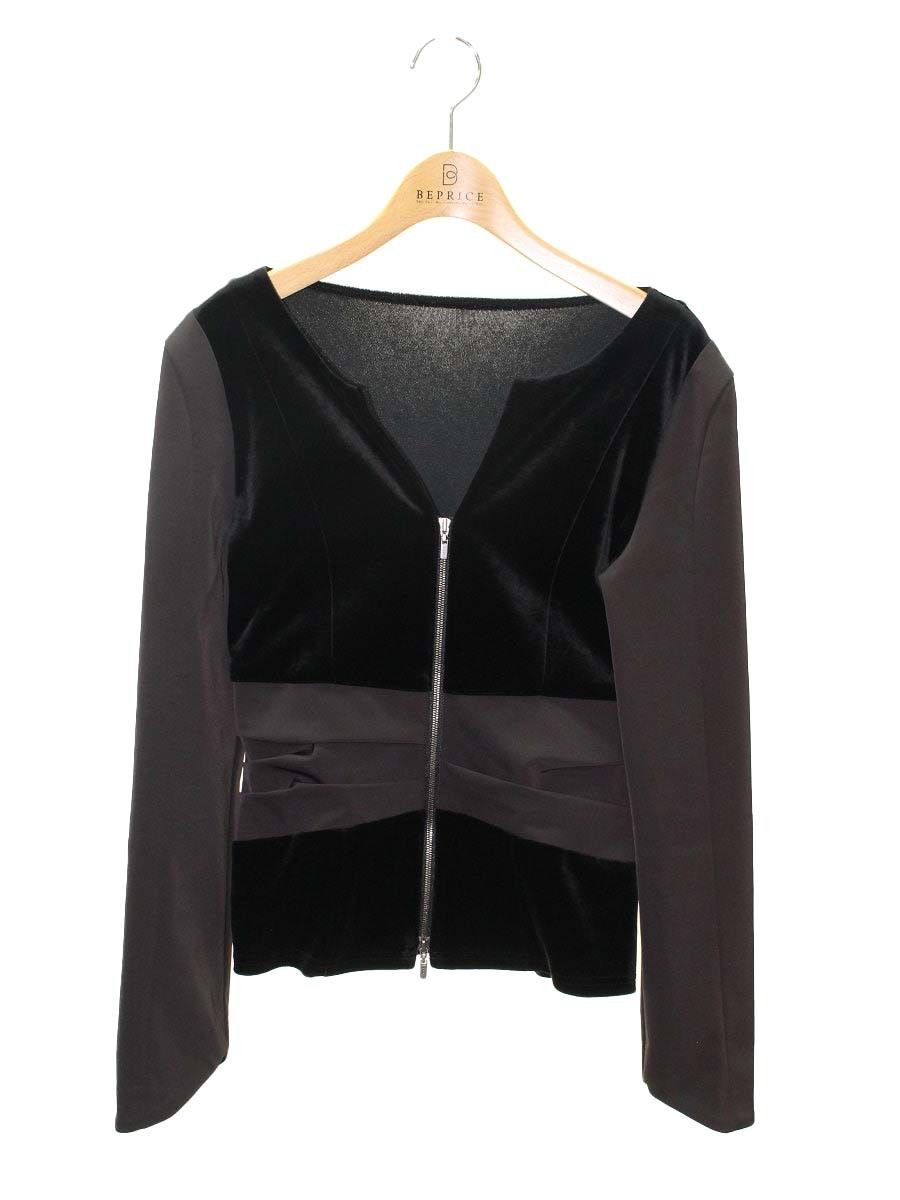 ベロアノワール by フォクシーニューヨーク Jacket 29451 38 ブラック