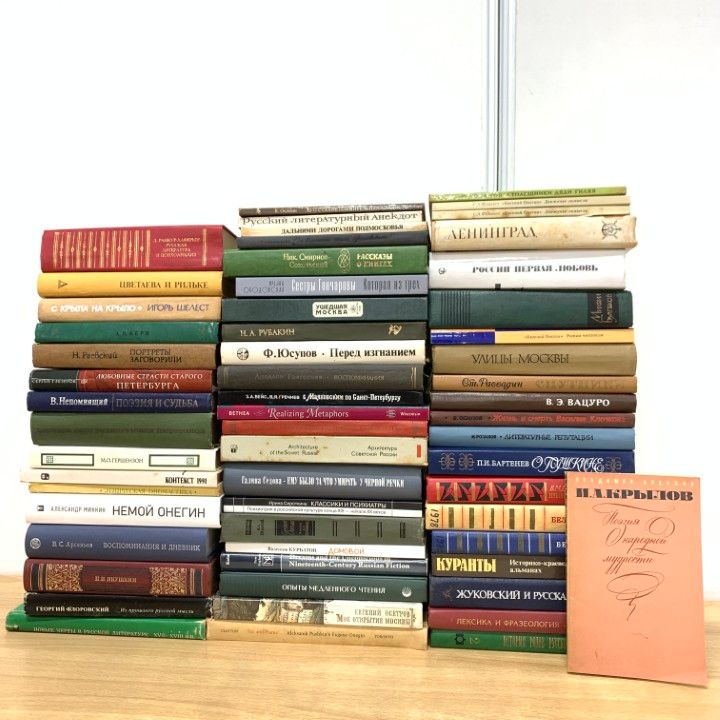 02 ! ロシア文学 歴史 言語などのロシア語洋書 約55冊大量セット 本 美術 建築 モスクワ 日記 文芸 物語 小説 B