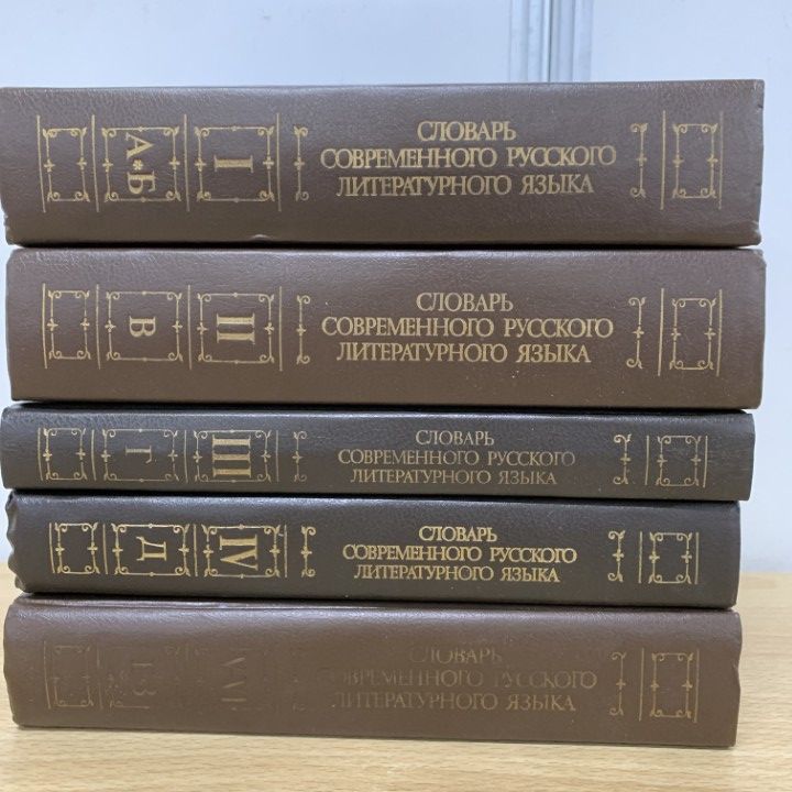 01 ! 現代ロシア文学辞典 洋書 5冊セット 露露辞書 言語学 B