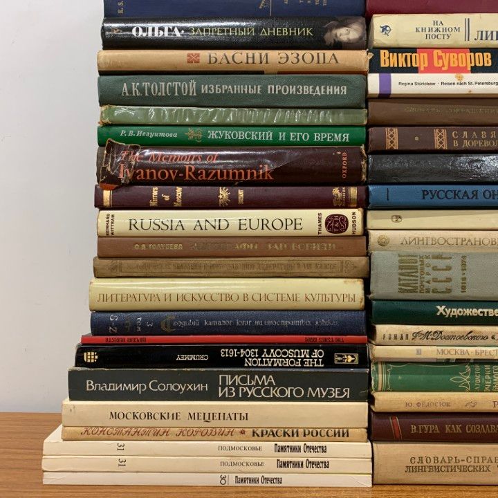 02 ! ロシア文学 歴史 言語など ロシア語洋書 約65冊大量セット トルストイ ホワイトナイト 詩 散文 文学 B