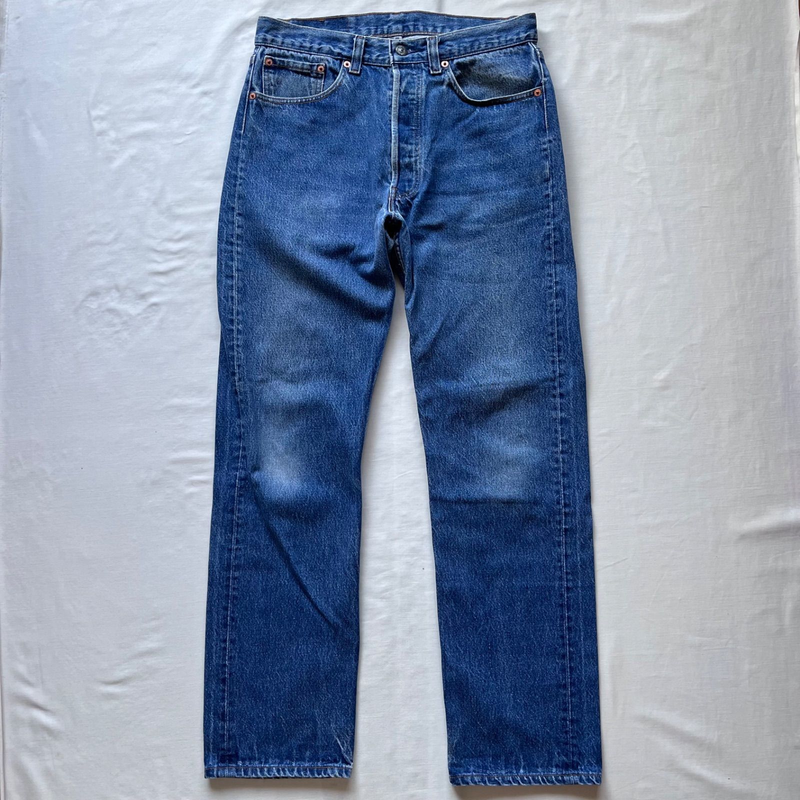 リーバイス levi s 501 デニム ジーンズ 80s USA W33 赤文字