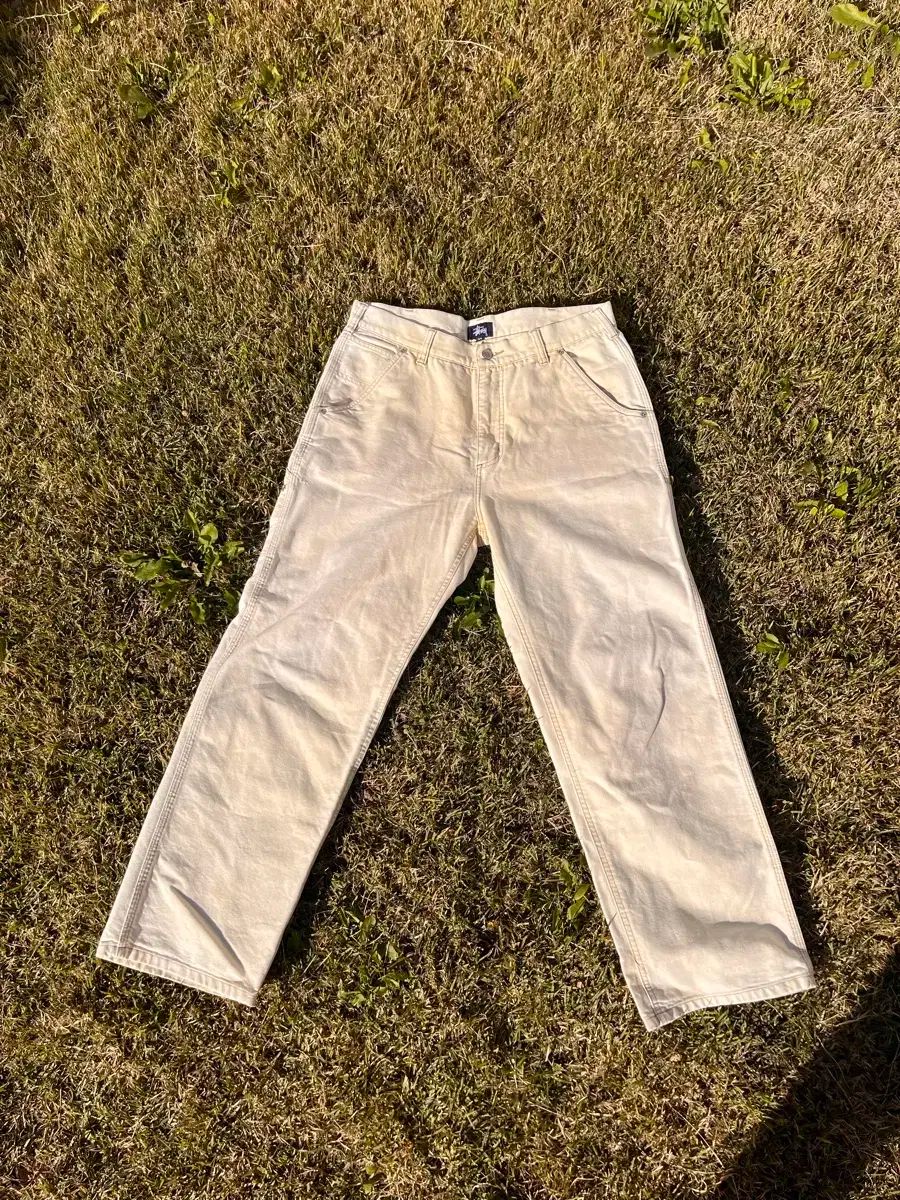 90s STUSSY カーペンター パンツ