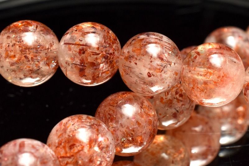  １点物 AA アルーシャ産 レピドクロサイトインフェルドスパー 8 5 mm ブレスレット パワーストーン 天然石 _MC 984 ブレスレット バングル アクセサリー