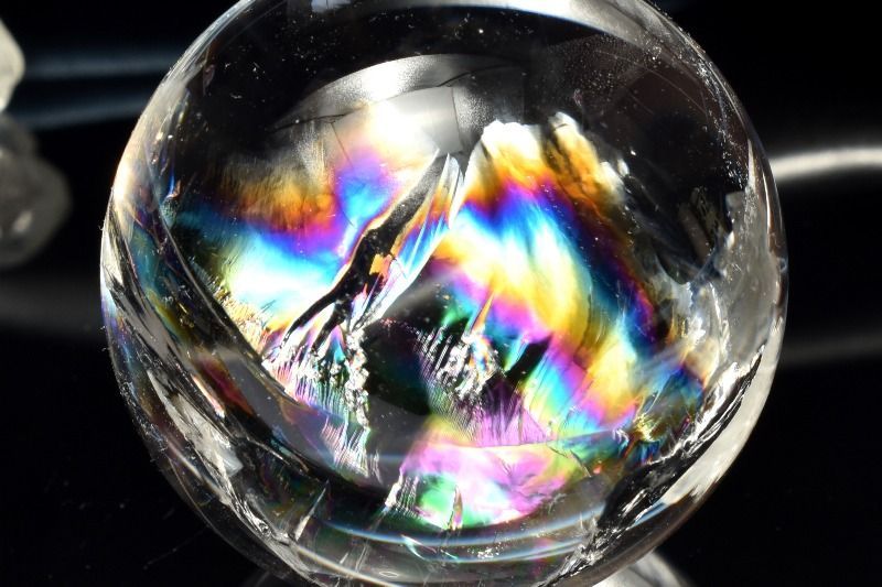 ✳️超極大玉✨存在感抜群✨レインボー 水晶 丸玉 スフィア 天然石 パワーストーン ✳️超極大玉✨存在感抜群✨レインボー 水晶 丸玉 スフィア 天然石