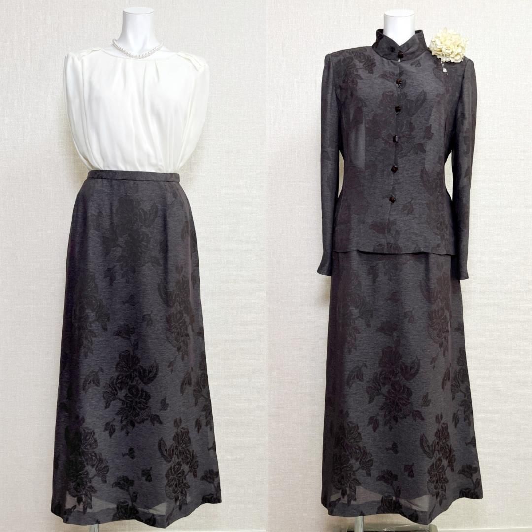 最新アイテムを海外通販！ 当日発送 レリアン シルク混 セレモニー ほんのりと透け感