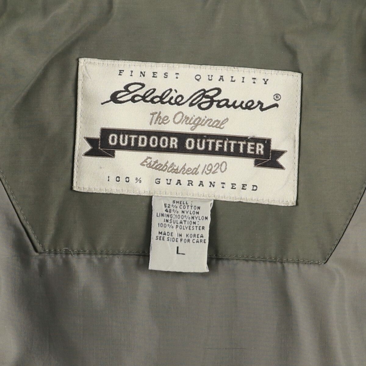 Bauer 中綿マウンテンパーカー