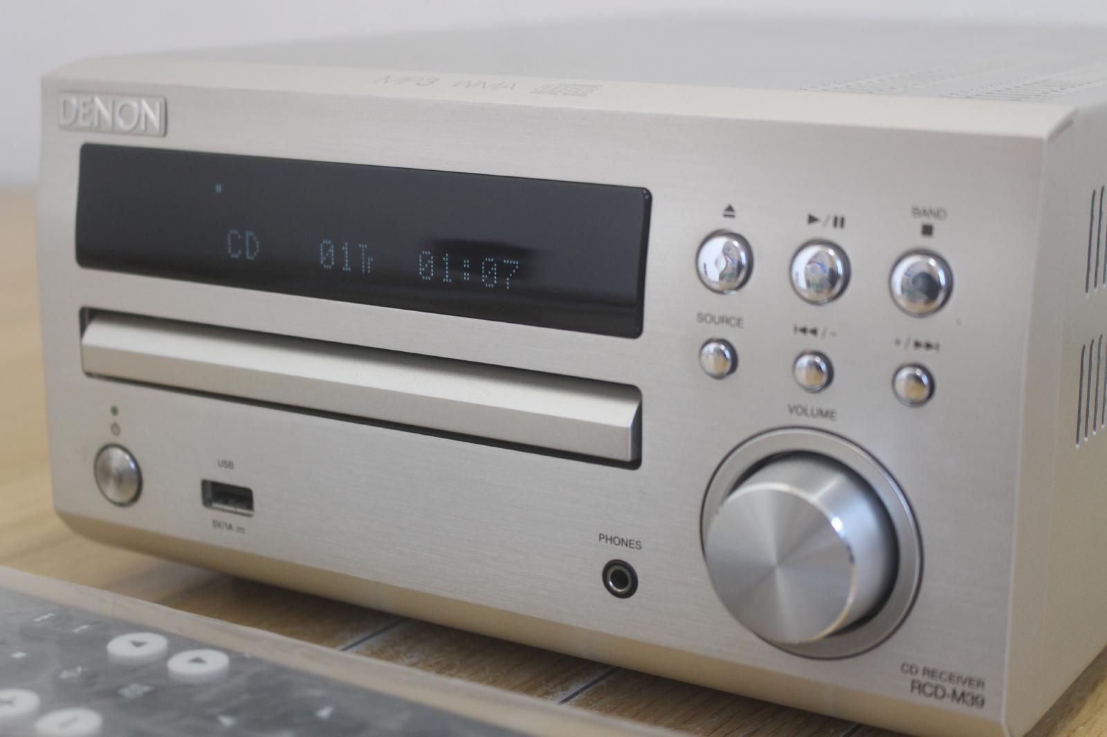 DENON デノン CDチューナーアンプ RCD-M39