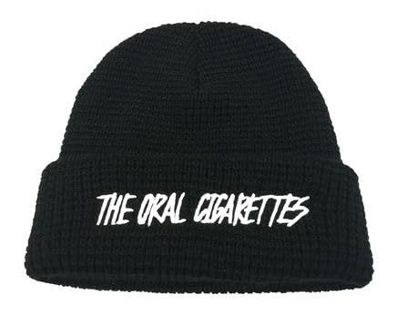 THE ORAL CIGARETTES ジ オーラル シガレッツ Kisses and Kills Tour グッズ ロゴニット帽 キャップ ニットキャップ