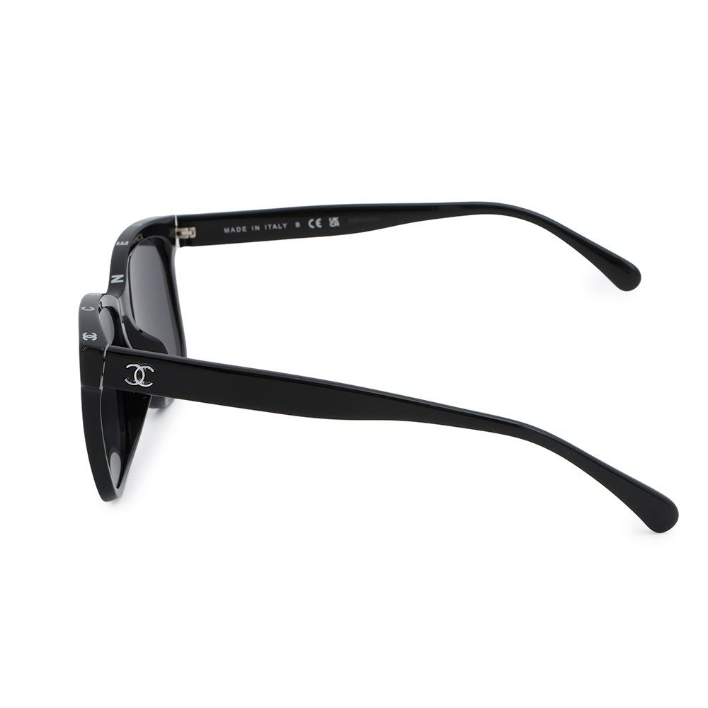 シャネル サングラス ココマーク スクエア シェイプ オプティカル 53 17 140 3392 A CHANEL アイウェア 黒