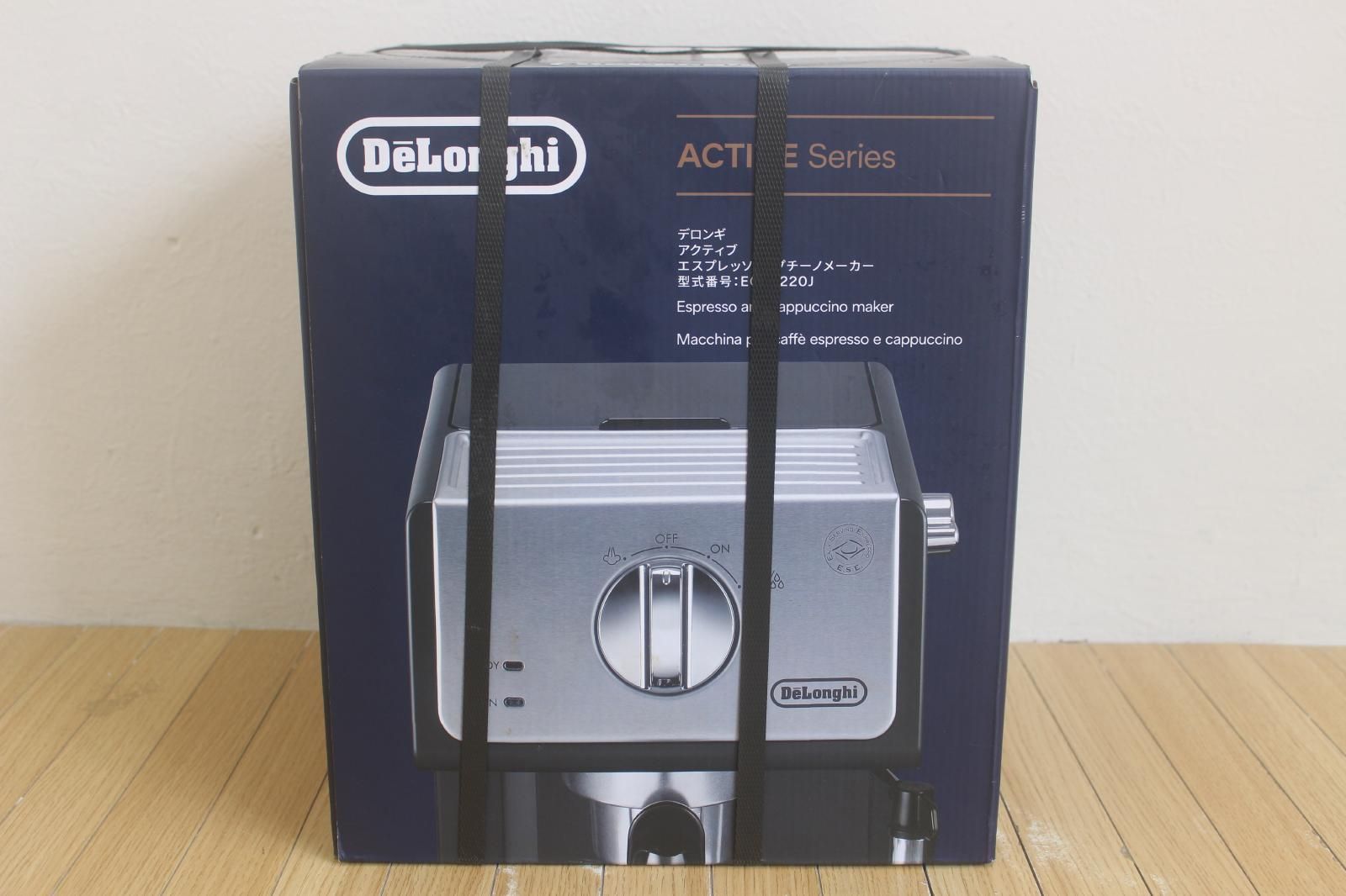 未開封 DeLonghi デロンギ エスプレッソ・カプチーノメーカー ECP3220J