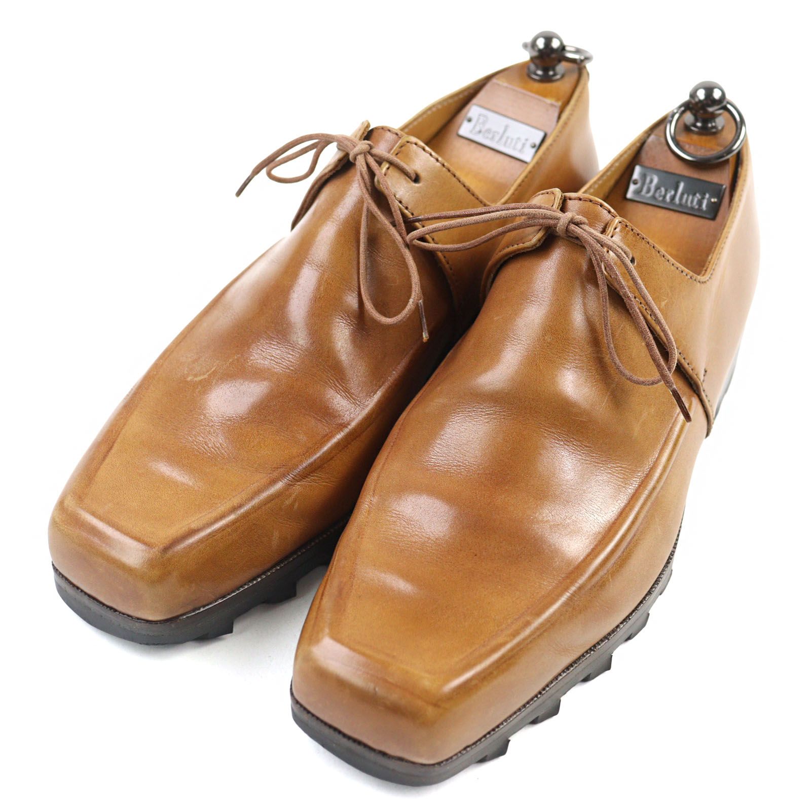 美品○Berluti ベルルッティ ウルティマ レザー オルガ期 パティーヌ 