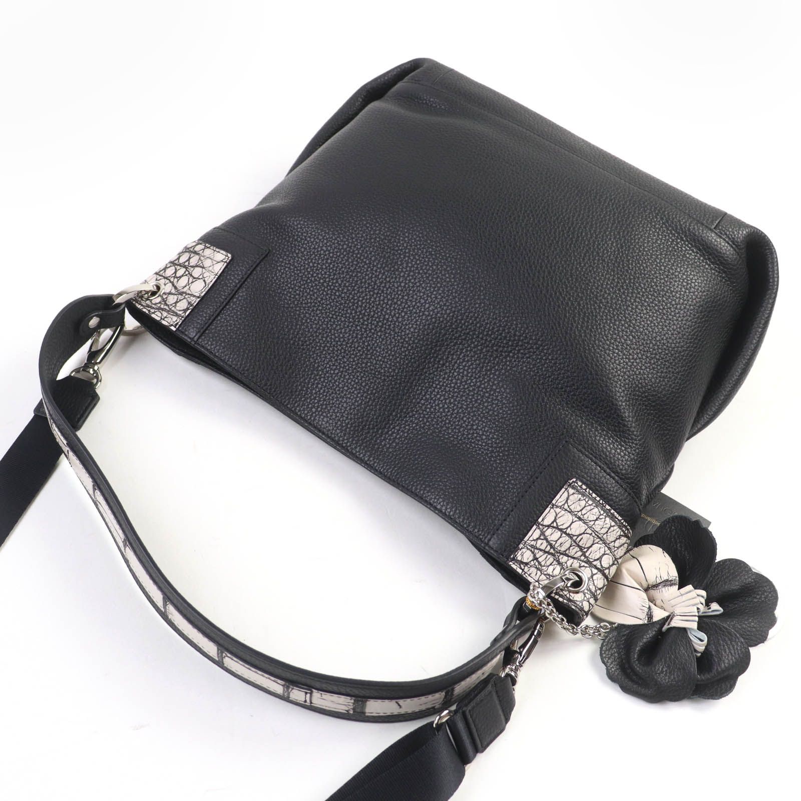 未使用品☆BEAUGRAND ボーグラン JRAタグ付 クロコダイルレザー使い