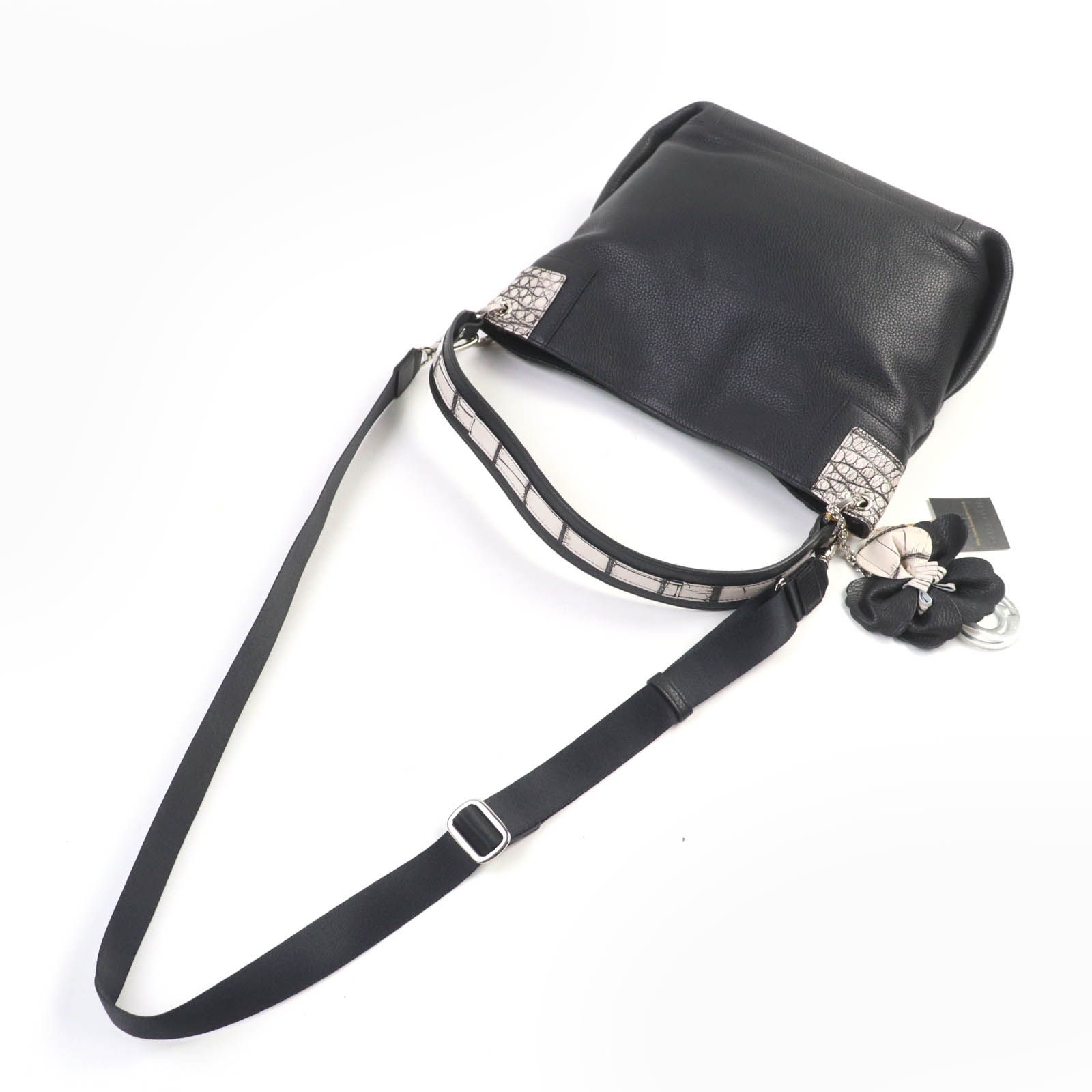 未使用品☆BEAUGRAND ボーグラン JRAタグ付 クロコダイルレザー使い