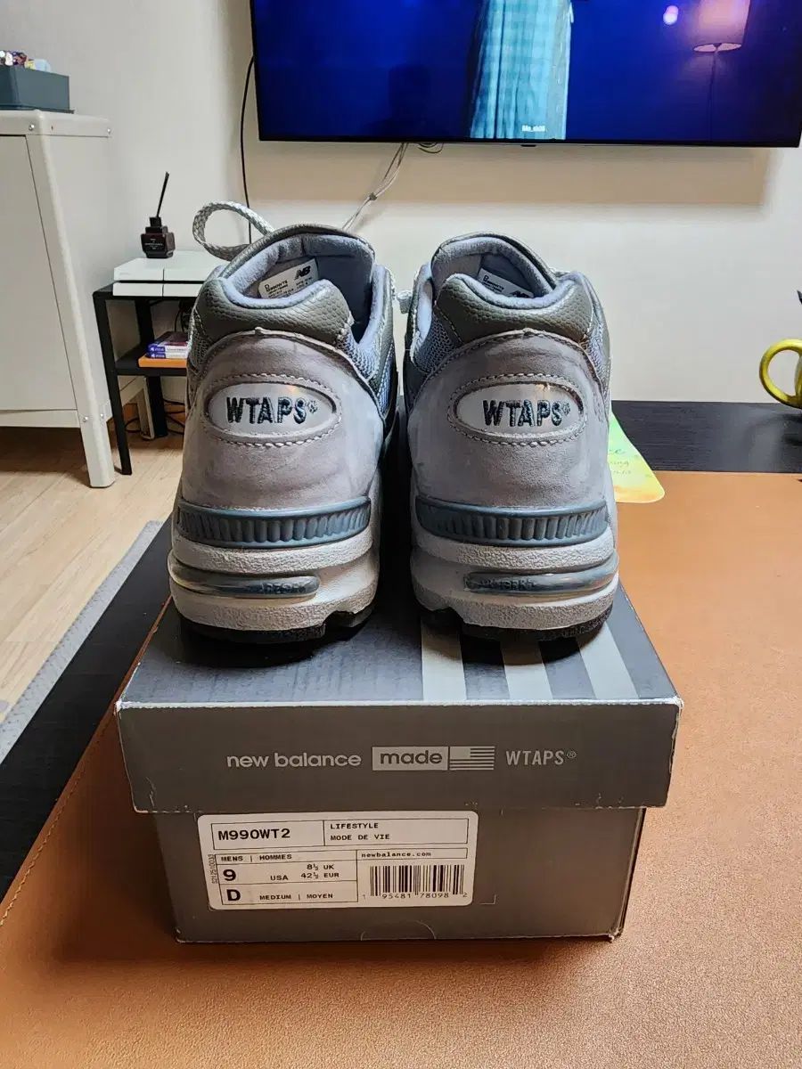 ニューバランス ダブルタップス 990v2 グレー 270 - メルカリ