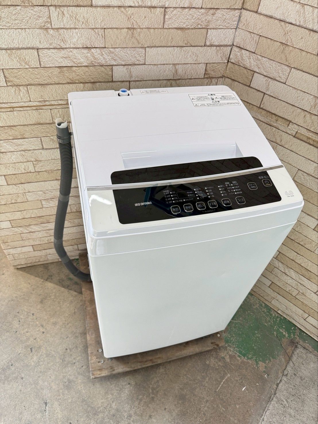 大阪 3か月保障付き 洗濯機 アイリスオーヤマ 6 kg 2020年 IAW T 602 E IS 122