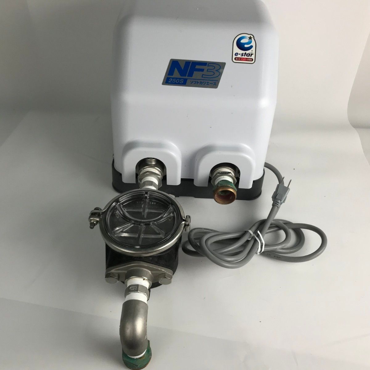 川本ポンプ 家庭用インバータ式井戸ポンプ ソフトカワエース NF3 250S ホワイト