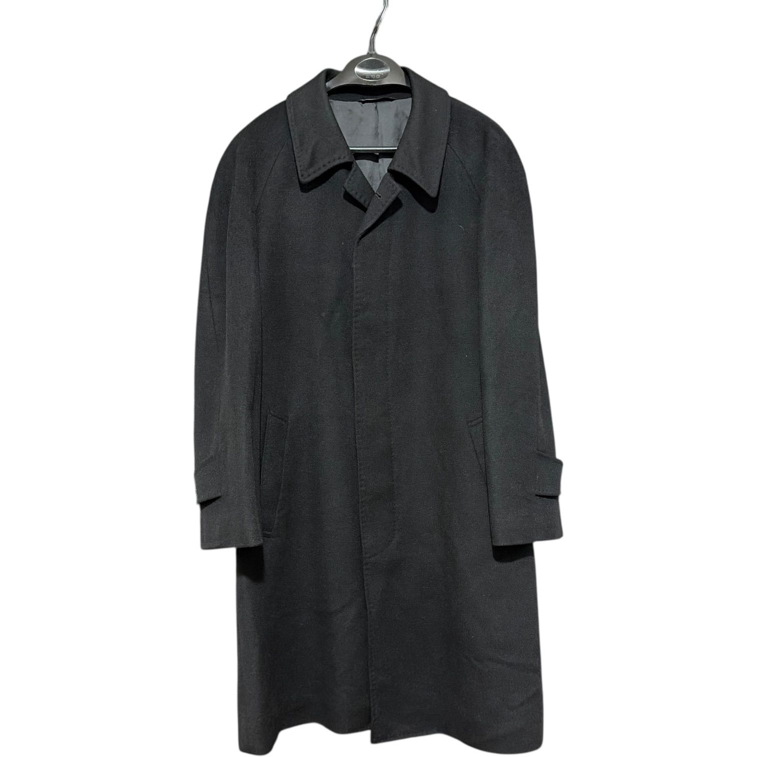 未使用品✨ VALENTINO Rudy カシミヤ100% チェスターコート 黒 Z1609 Valentino Rudy カシミヤ100% チェスターコート ロングコート 冠