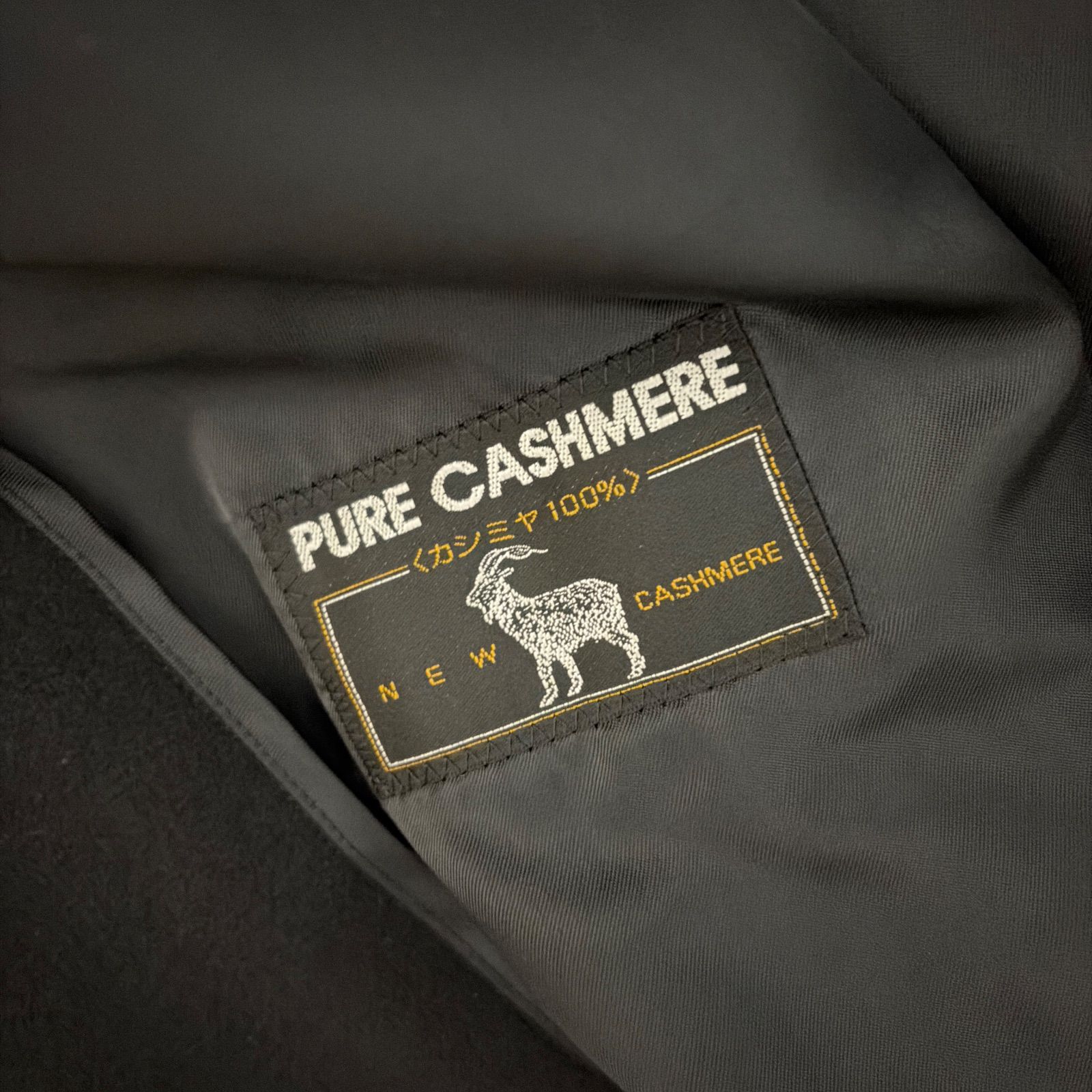 Z1609 Valentino Rudy カシミヤ100% チェスターコート ロングコート 冠