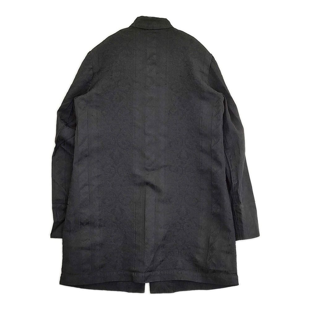 BLACK COMME des GARCONS チャイナコート ジャガード ポリエステル 染色加工 1J-J012 AD2012 ブラック メンズ ブラックコムデギャルソン 5-1103T