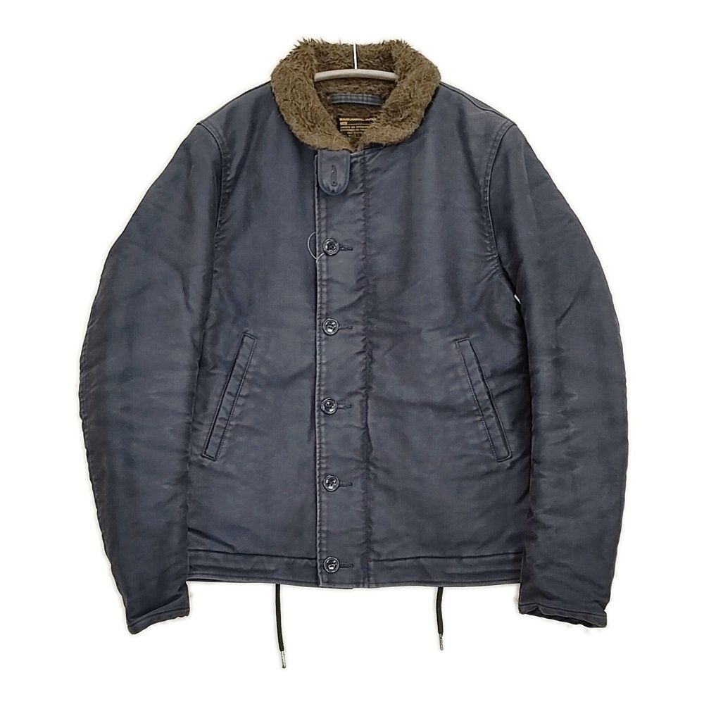 markaware N-1 DECK JACKET サイズ2 デッキジャケット A11C-10BL01C U.S.NAVY ブルゾン ネイビー メンズ マーカウェア 5-1103T