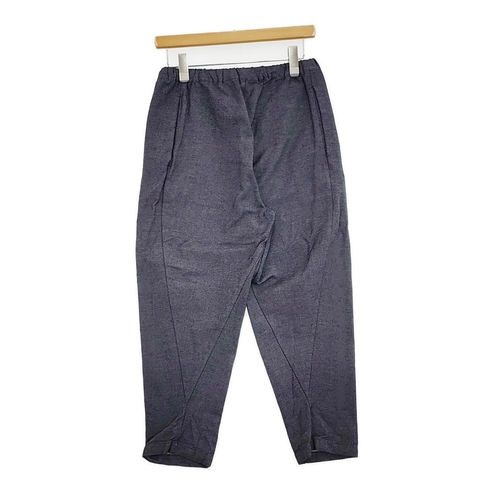 SILKKI シルッキ シルッキパンツ シルッキデニム サイズM 定価28600円 コットンシルク イージー パンツ ネイビー レディース 5-1103G