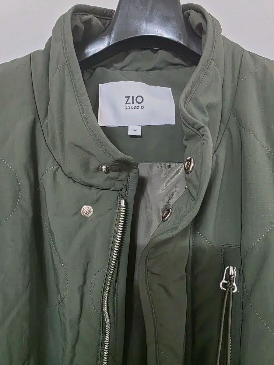 ZIOSONGZIO キルティング ジャケット ロング丈 マウンテンパーカー