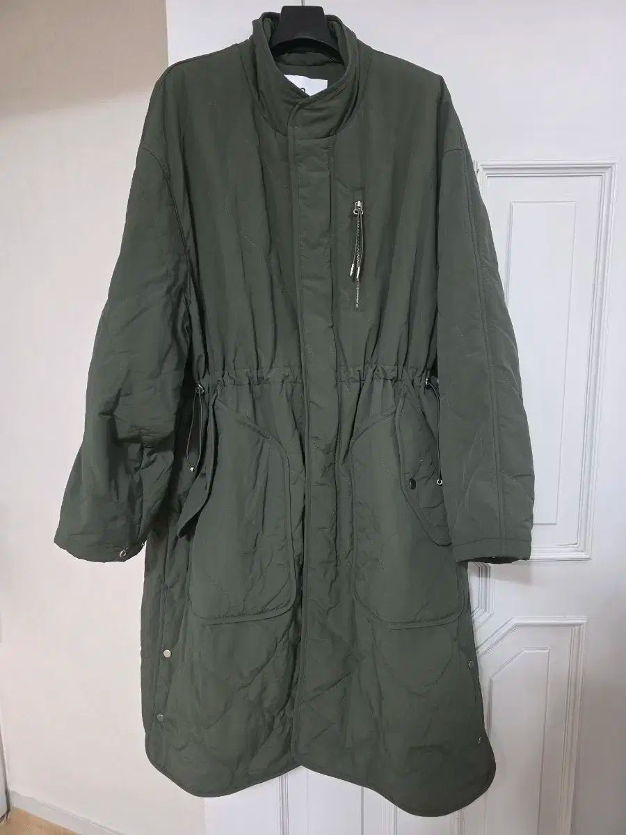 ZIOSONGZIO キルティング ジャケット ロング丈 マウンテンパーカー