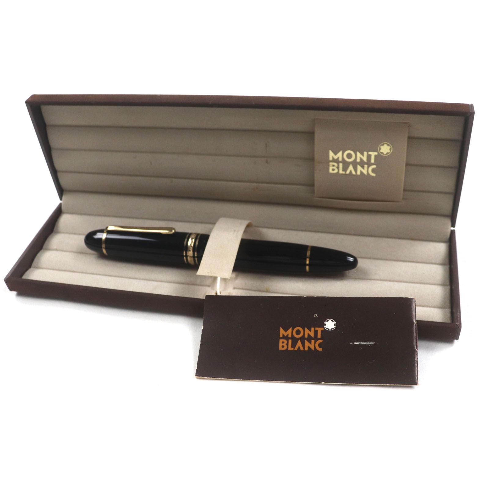 美品▽MONTBLANC モンブラン マイスターシュテュック 149 ペン先14K F