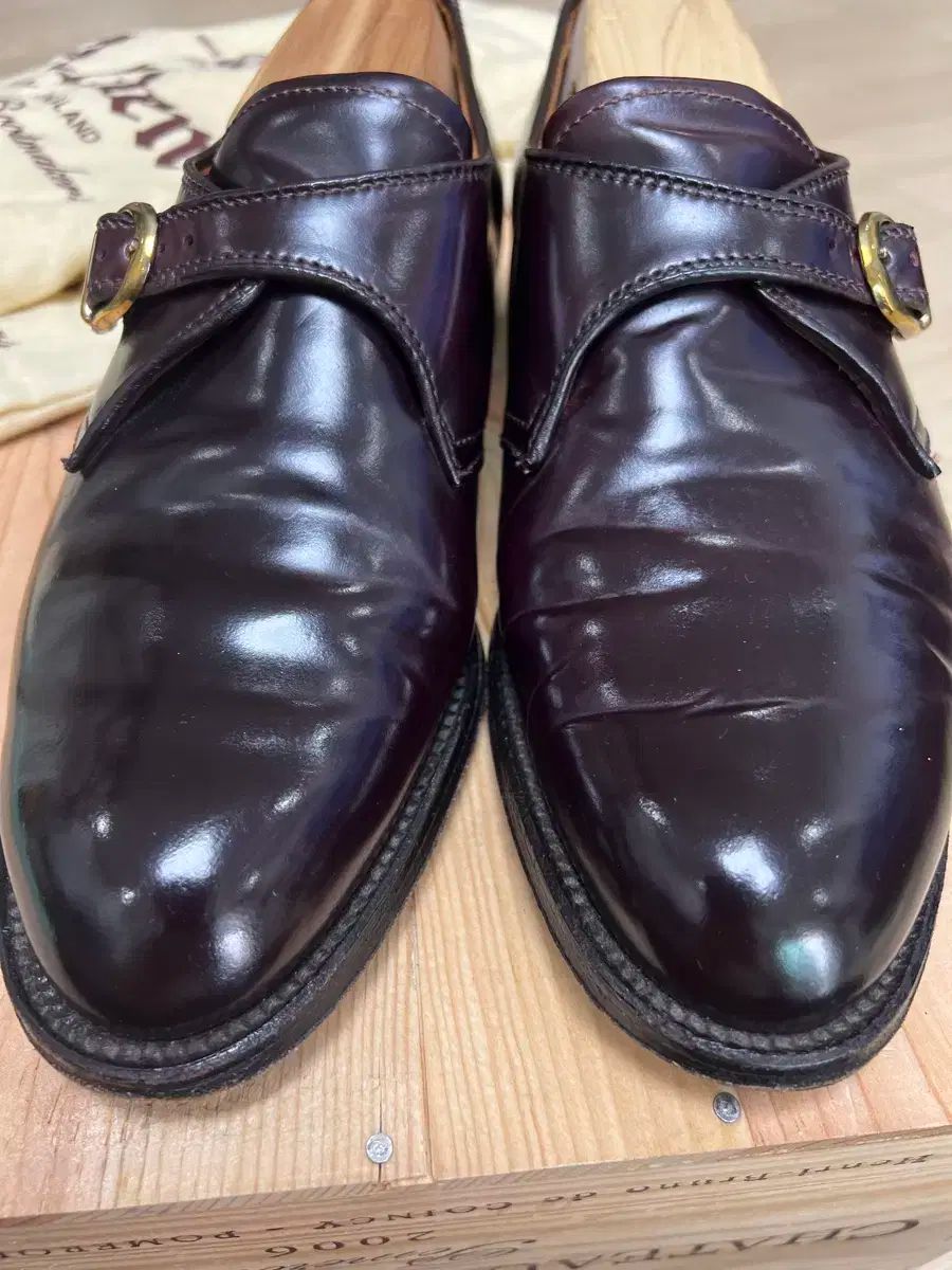 オールデン 954 ALDEN コードバン Single Monk 7 C E