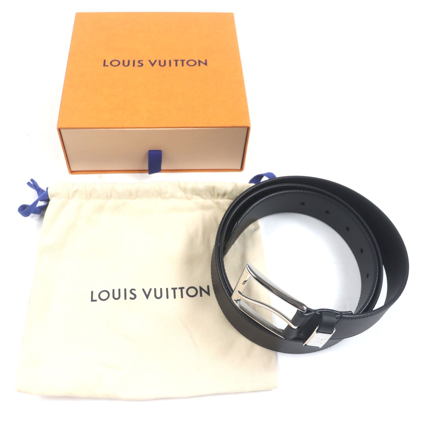 未使用品▽LOUIS VUITTON ルイヴィトン M0542 ベルト・LV シティ ピン  