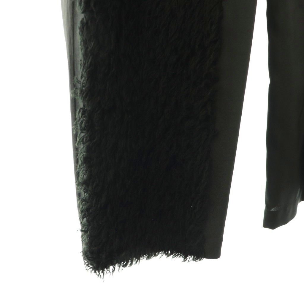 ベルト付ファー切替巻きパンツ