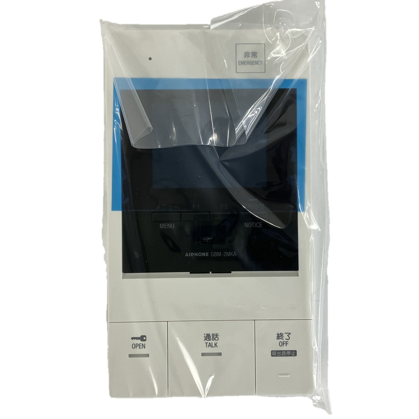 アイホン GBM-2MKA モニター付き親機 GB-BU 玄関子機 PATMOα モニター付インターホン セット Y10621569
