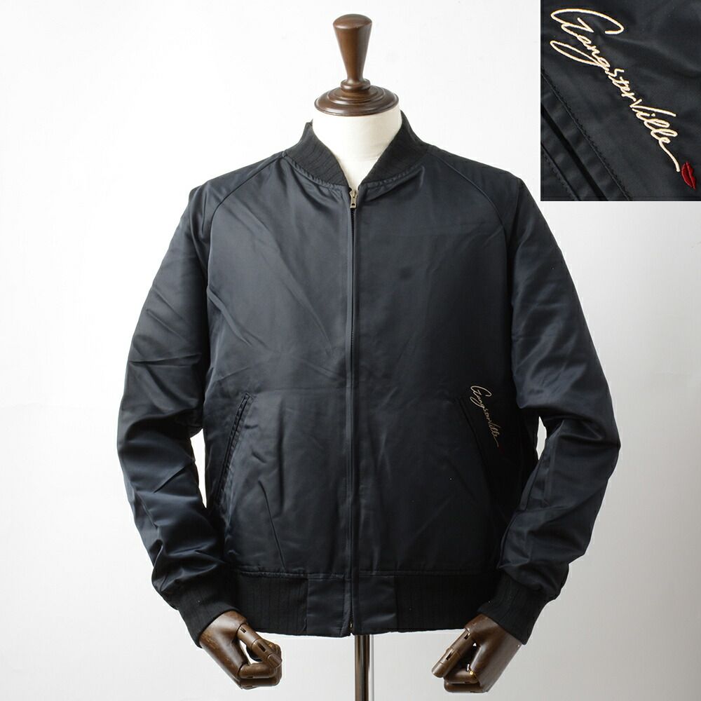 グラッドハンド ギャングスタービル リバーシブル ナイロンジャケット GSV-20-SS-06 L ネイビー リバーシブル fz1129