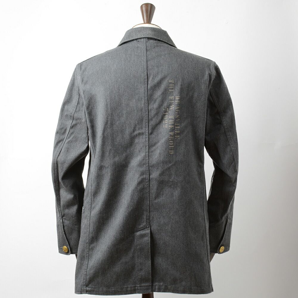 グラッドハンド ギャングスタービル ワークジャケット GSV-14-SS-01 M グレー GLAD HAND GANGSTERVILLE fz1131