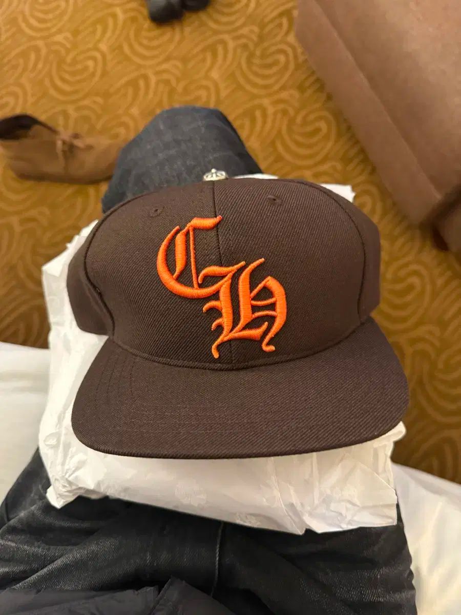 CHROME HEARTS クロムハーツ トラッカーキャップ ブラウン オレンジ