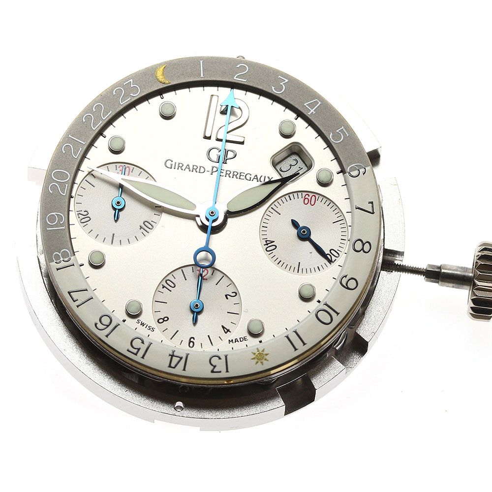 訳ありジラール・ペルゴ GIRARD PERREGAUX cal.3387 クロノグラフ  