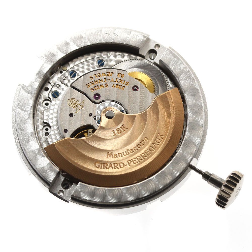 訳ありジラール・ペルゴ GIRARD PERREGAUX cal.3387 クロノグラフ  