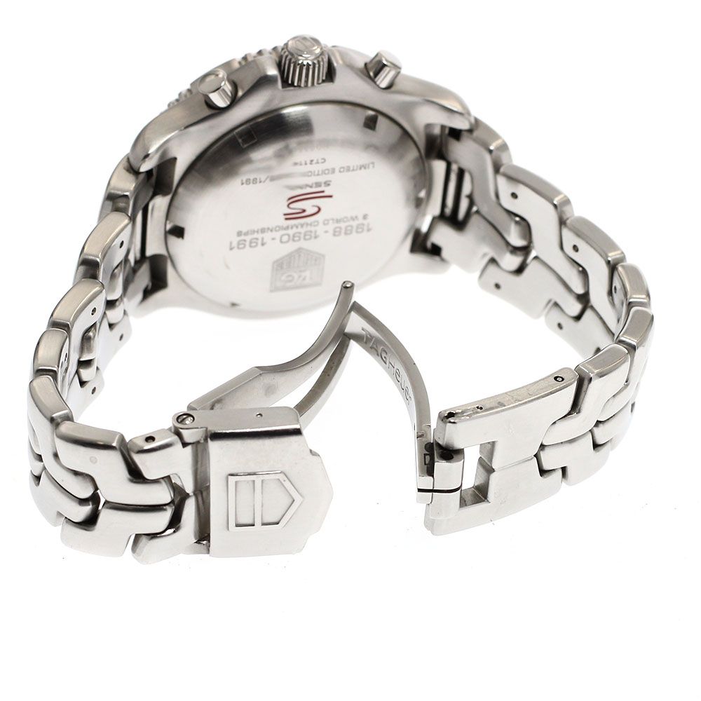 訳ありタグホイヤー TAG HEUER CT2114 リンク アイルトン・セナ限定  